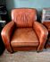 Art Deco Armchair Cognac