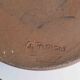 Ceramic bottle signed Turgis