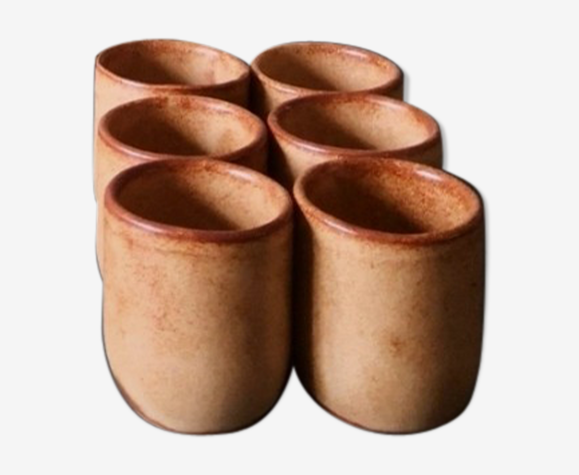 POP-UP NOEL Paris Lot 4 sandstone cups