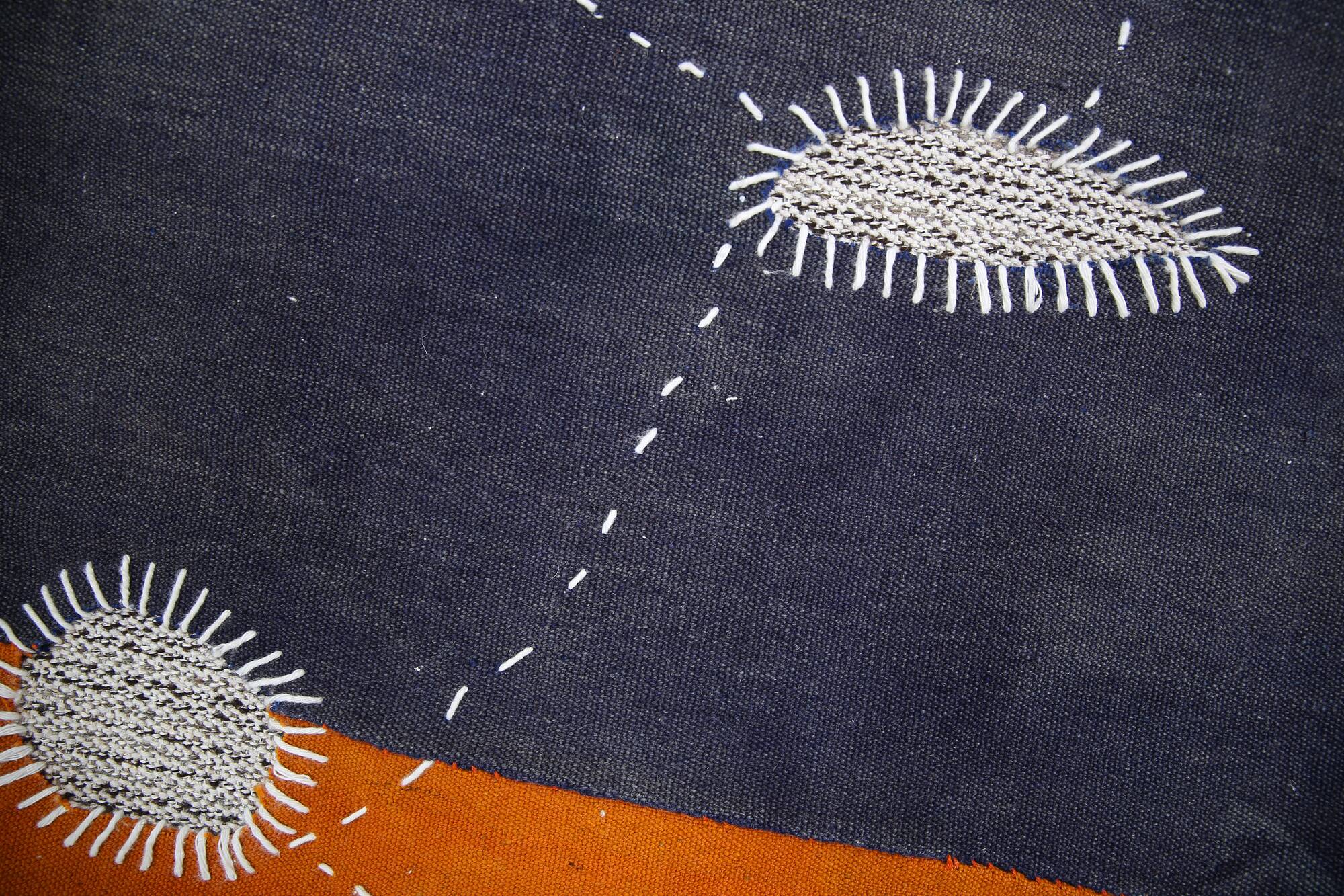 Vintage Anatolian Wall Tapestry Rug, Wall Textile Art, 90x106 Cm
