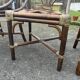 Lot de 3 Chaises fauteuils en rotin