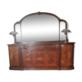 Buffet en ronce de noyer