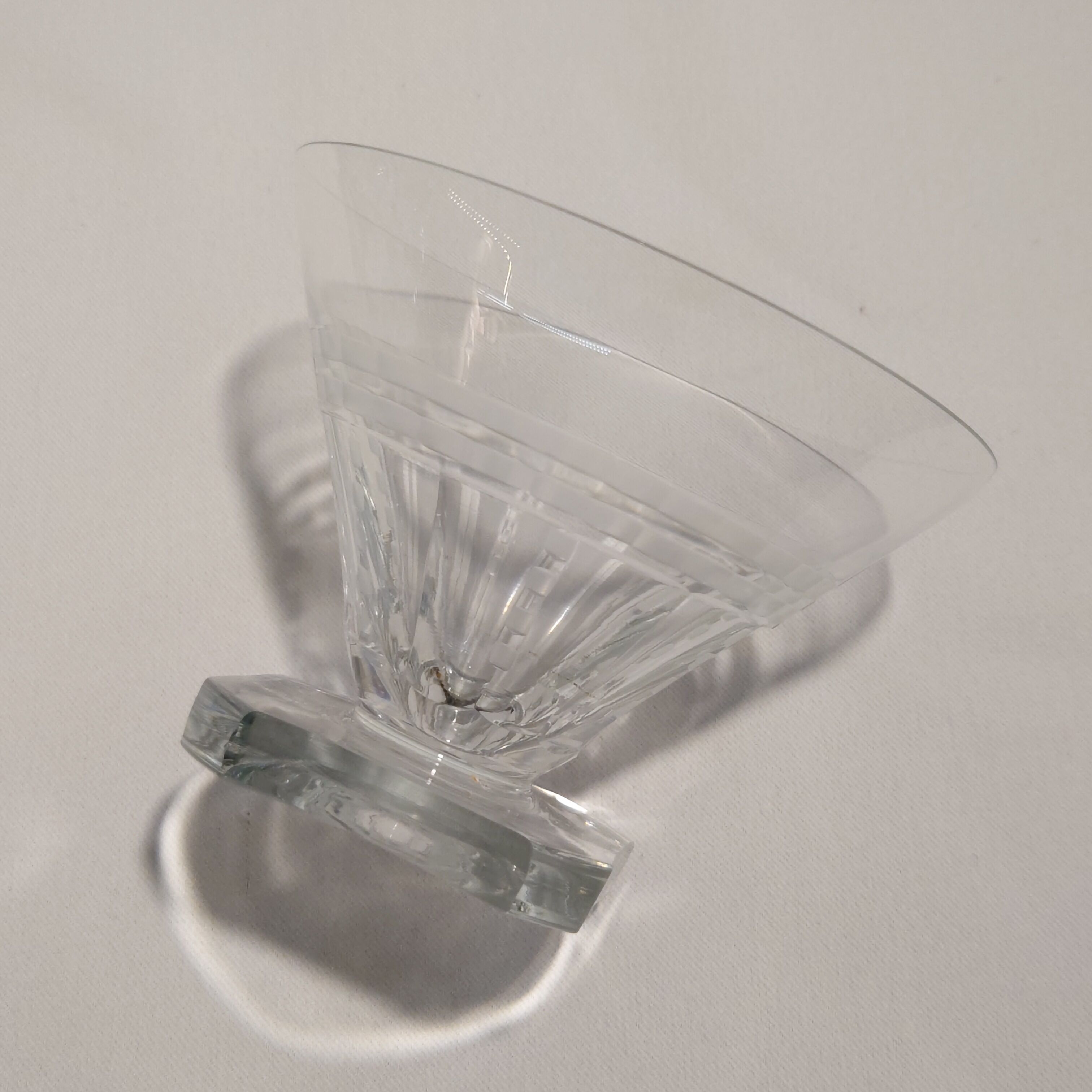 9 Portieux art deco champagne glasses