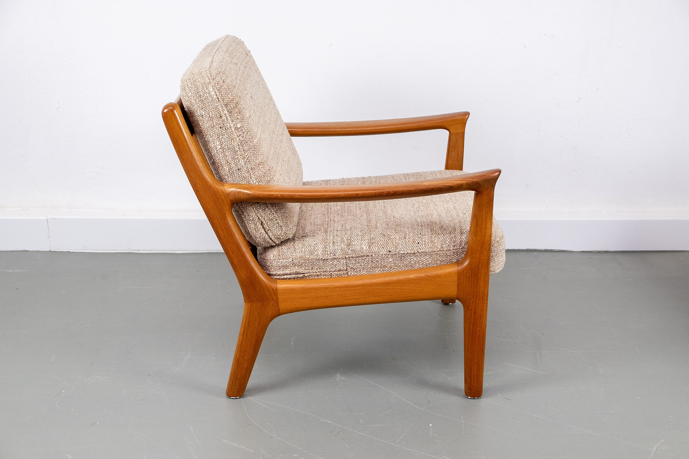 Vintage teak lounge chair by Juul Kristensen, 1960s