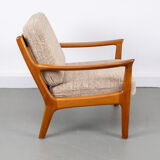 Vintage teak lounge chair by Juul Kristensen, 1960s