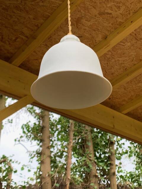 New alix d. reynis pendant light in limoge porcelain