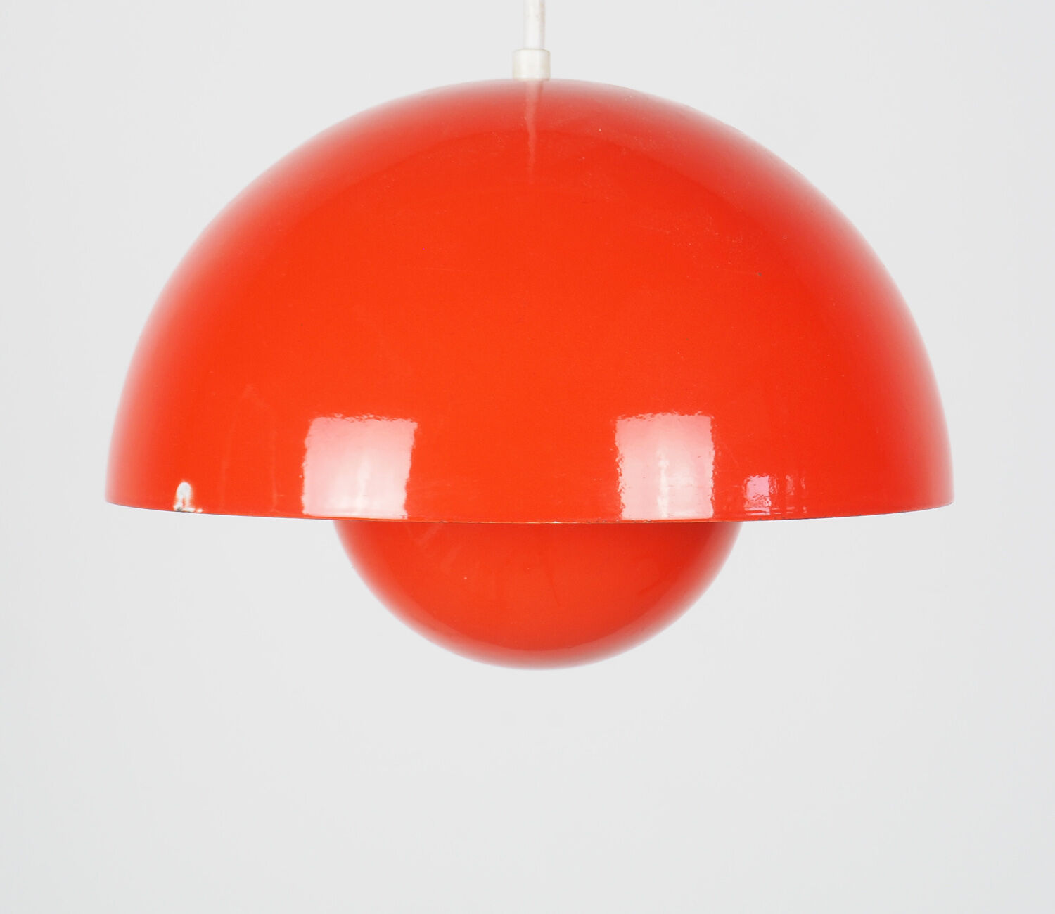 Flowerpot hanging lamp by Verner Panton for Louis Poulsen