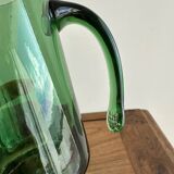 7 mugs en verre soufflé