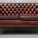 Lutyens' Viceroy leather canapé, circa 1900
