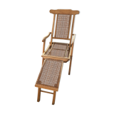 Canne boat deck long chair