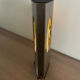 Vintage Space Age glitter lamp brushed aluminium year