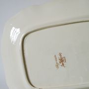 Plat rectangulaire Digoin Sarreguemines modèle Agreste, 1960