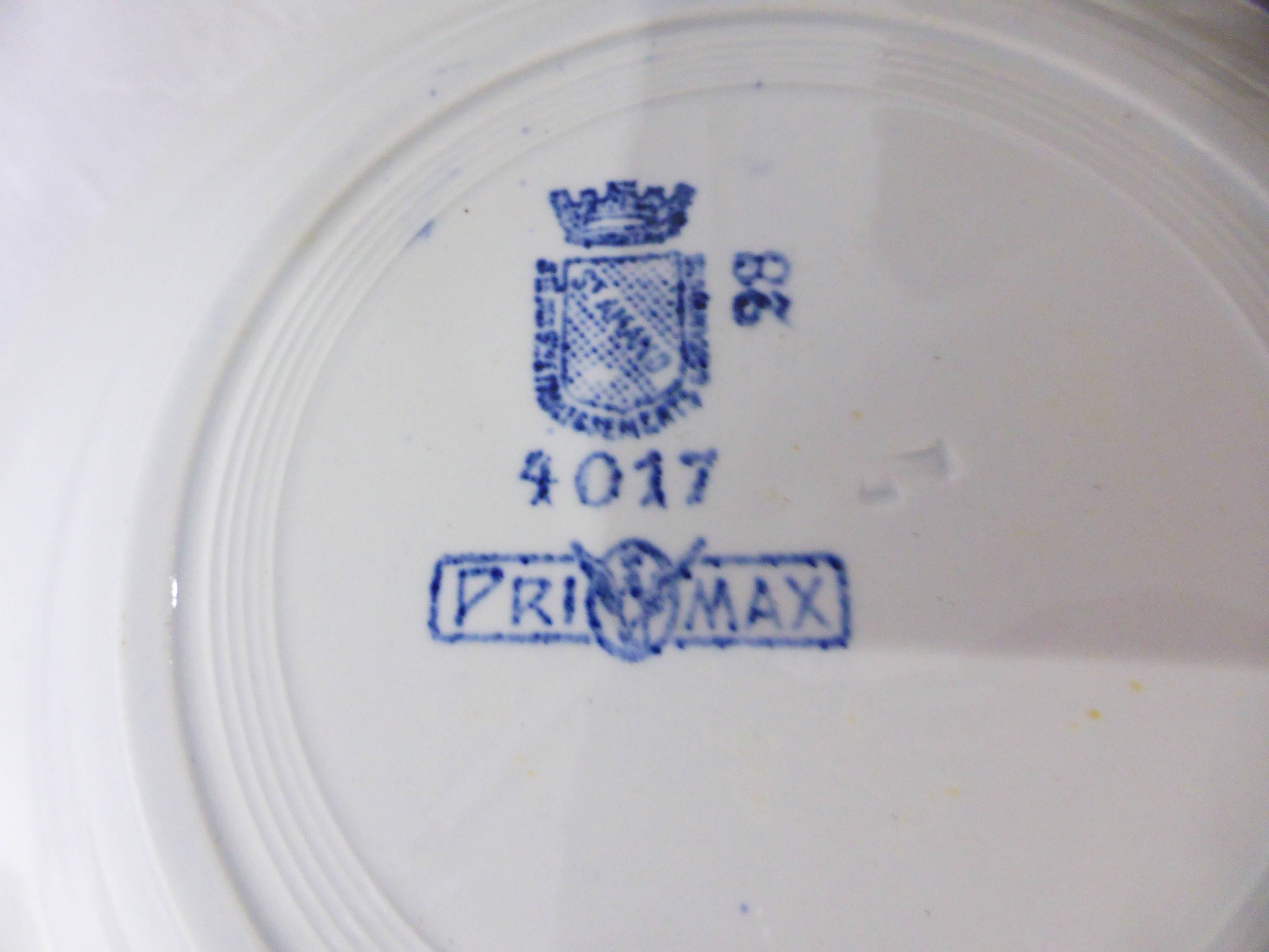 4 deep plates from St Amand model Primax 211240