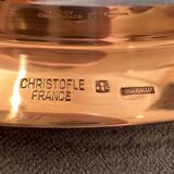 Shallow dish / vegetable dish Christofle Gallia – model Pearls, silver-plated metal