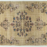 Anatolian handmade vintage rug 276 cm x 177 cm