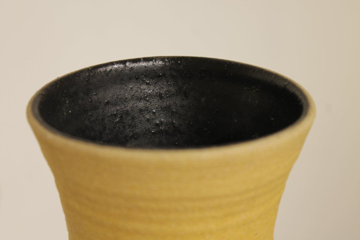 Large vase signed - Accolay pottery