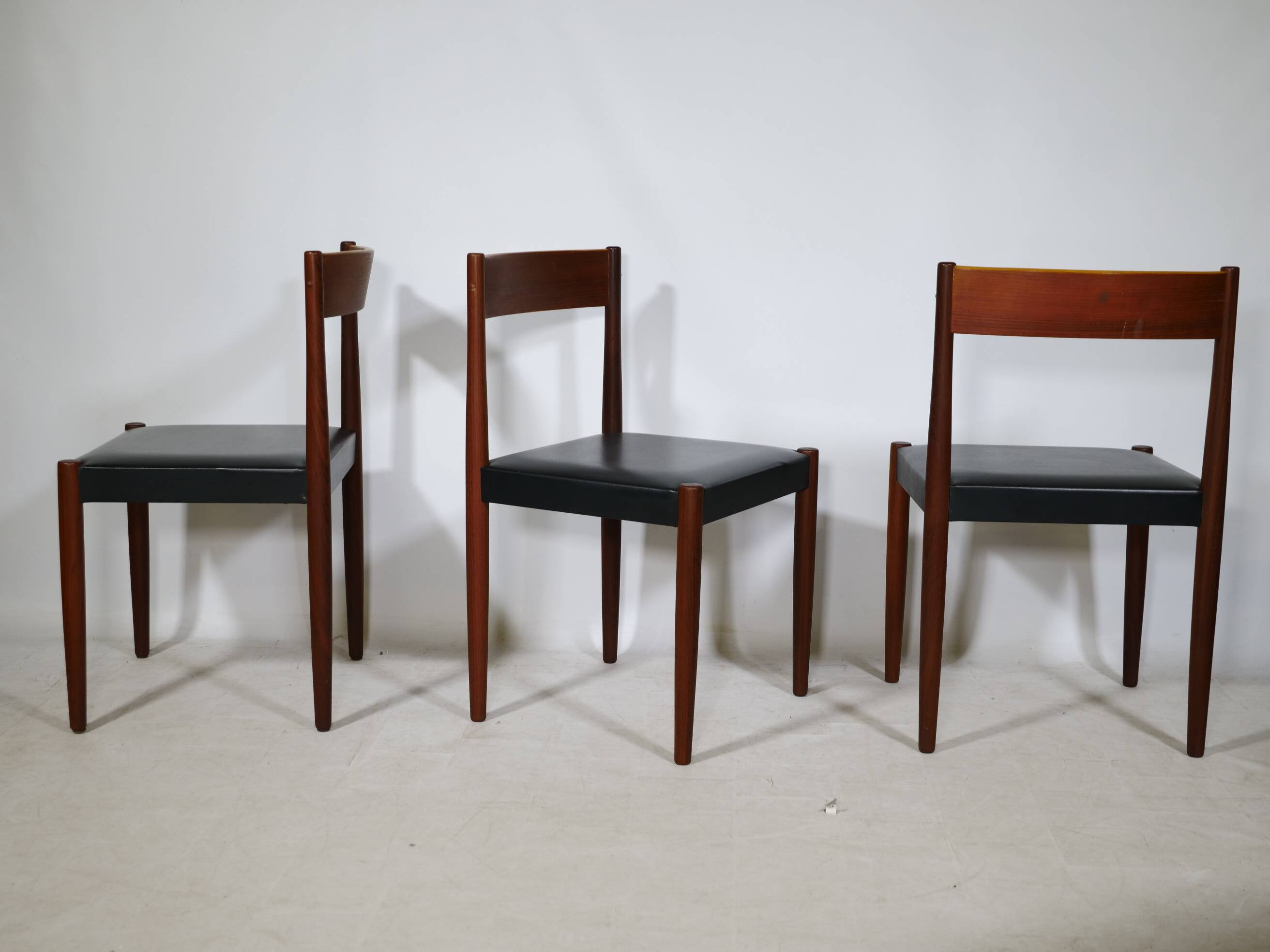 Set of 6 Danish Teak Dining Chairs by Frem Røjle, 1971