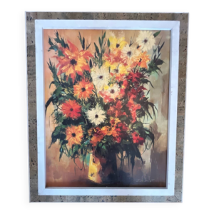 Tableau, huile sur toile