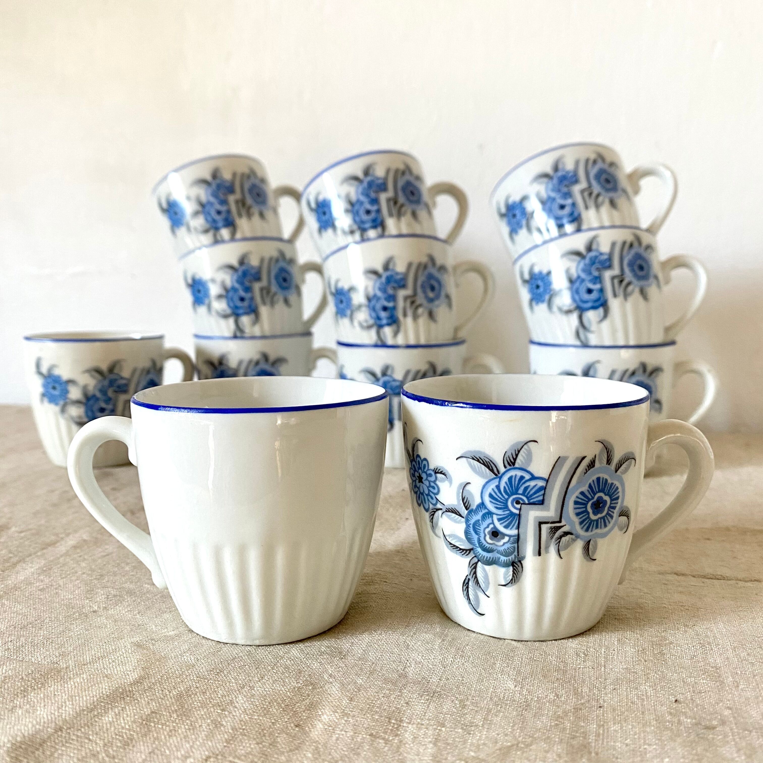 Vintage coffee cups