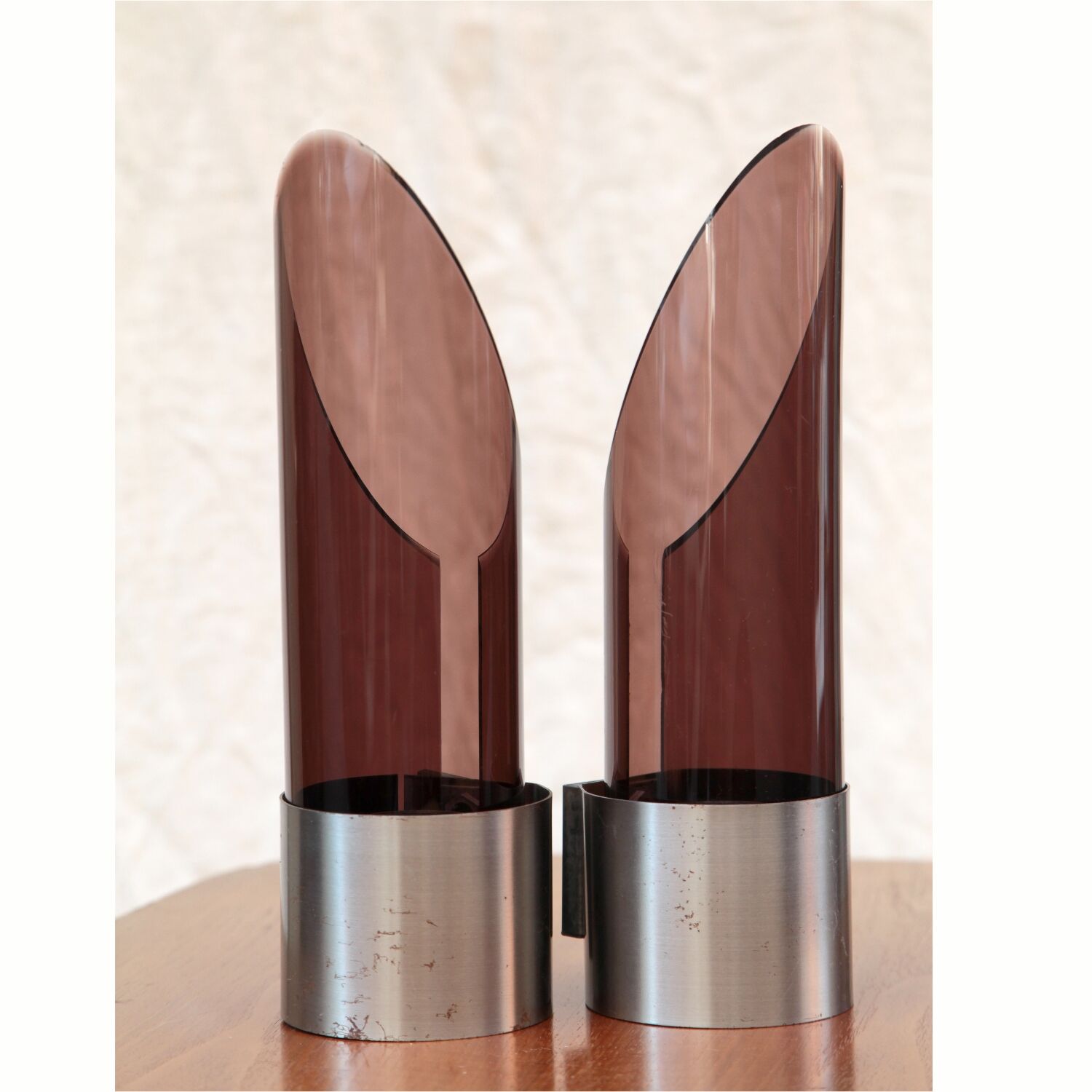 Pair of wall lights 1970