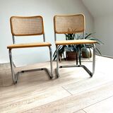 Cesca B32 chairs by Marcel Breuer