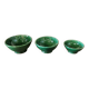 Trio of artisanal bowls Morocco