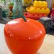 Seau à glaçons pomme orange vintage