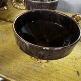 6 tasses à thé en céramique Maius-Giuge Vallauris