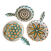 Set of 3 vintage Vallauris ramekins