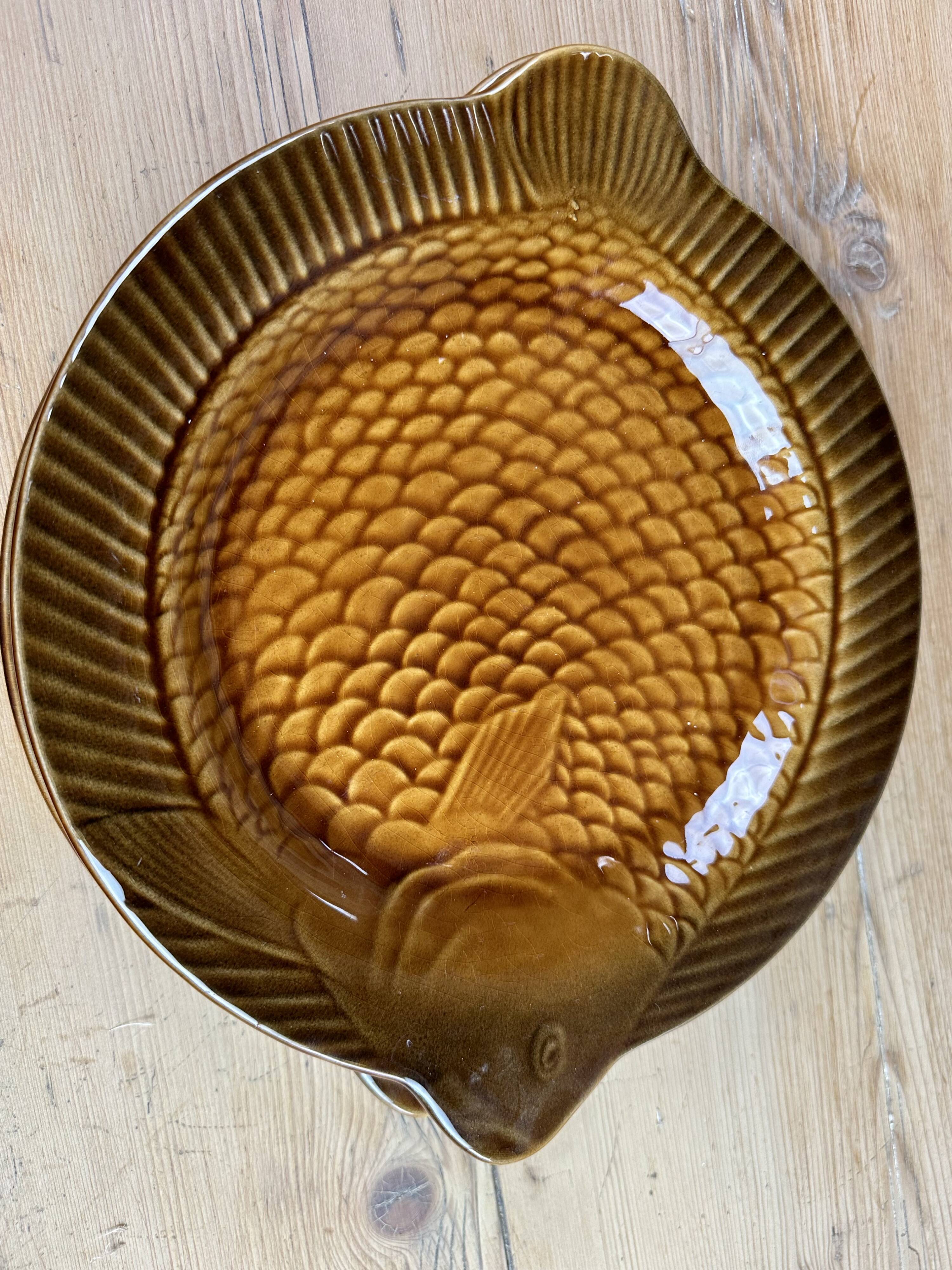 Sarguemines fish service 11 pieces 1970