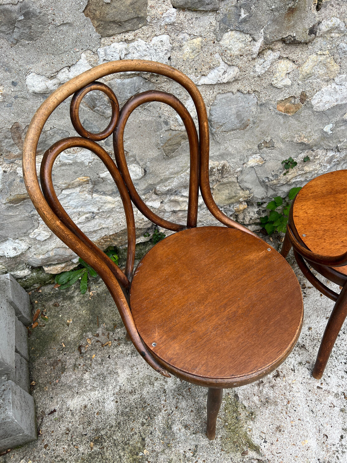 Chaises bistrot en bois Mobel Fabrik