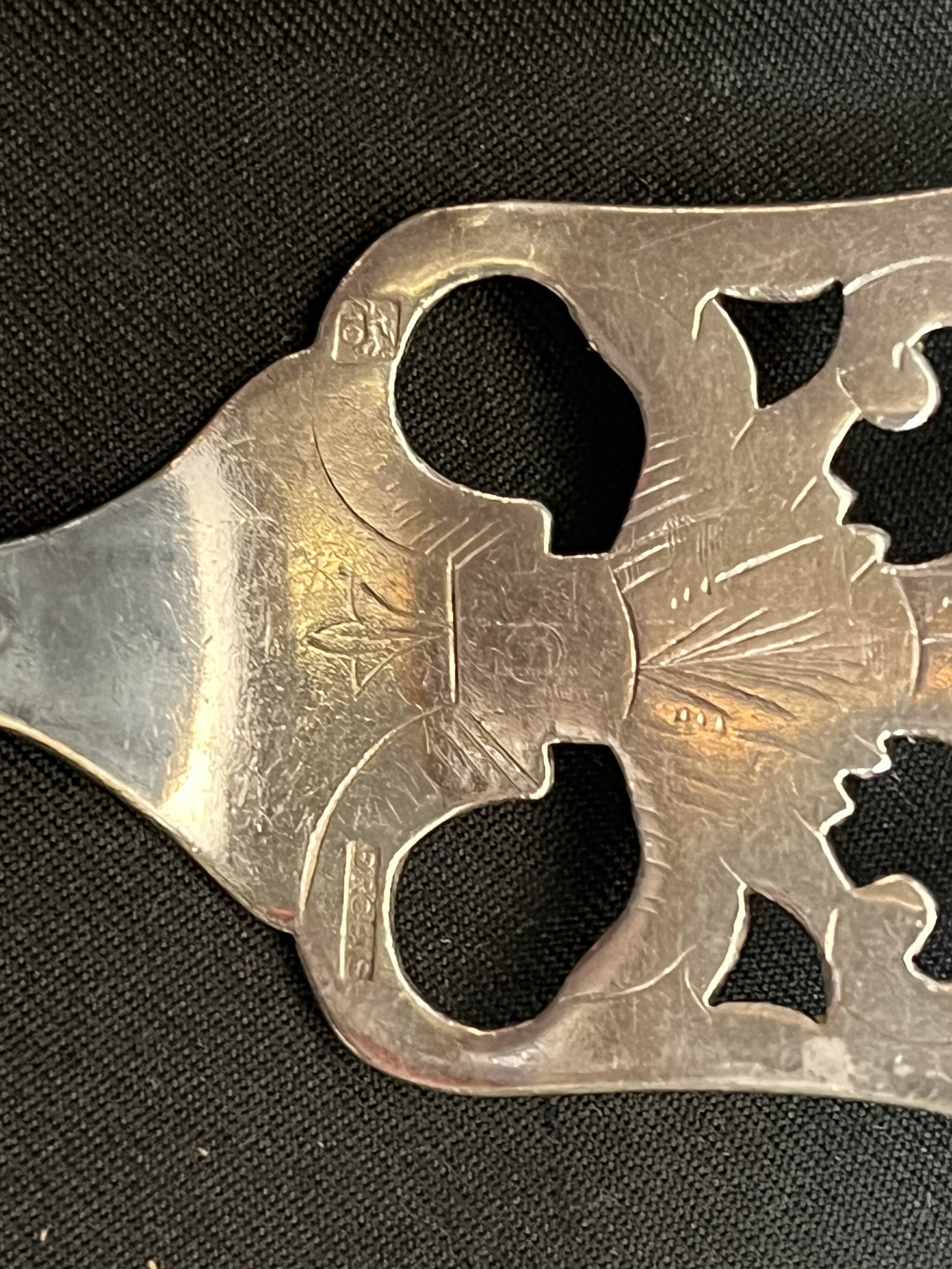 Tableware cutlery confectionery silver-plated metal Ercuis early 20th century
