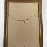 1960s  French Village Street Vintage Oil Painting on Paper with Original