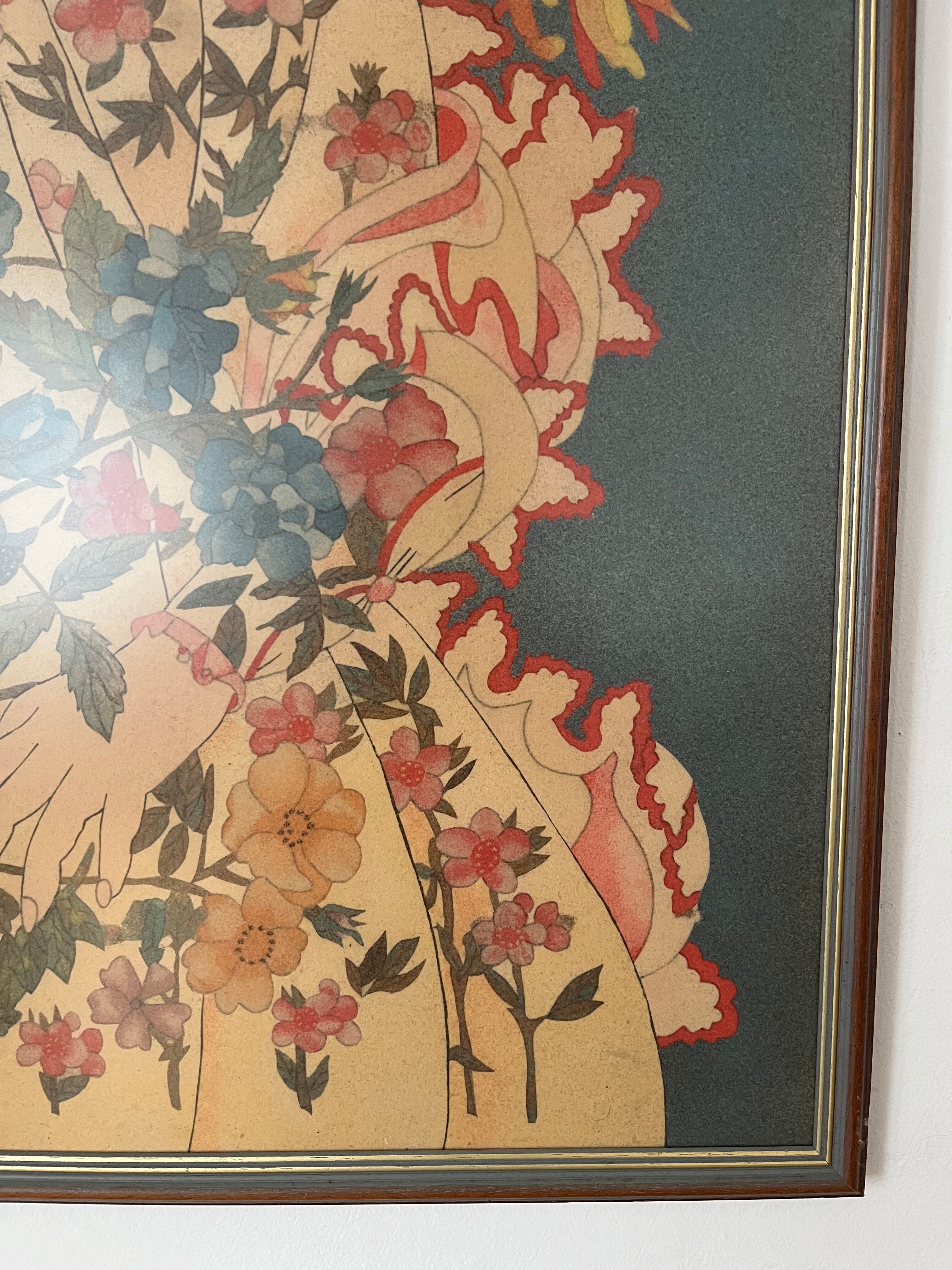 Illustration encadrée