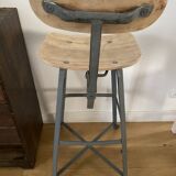 High workshop chair