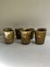 7 tasses Chavaillon de Sarreguemines olive