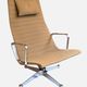 Charles & Ray Eames - Lounge Chair EA 124 - Aluminium Group, H. Miller 1960/70