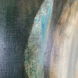 Oil on canvas portrait of a woman