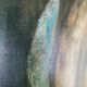 Huile sur toile portrait de femme