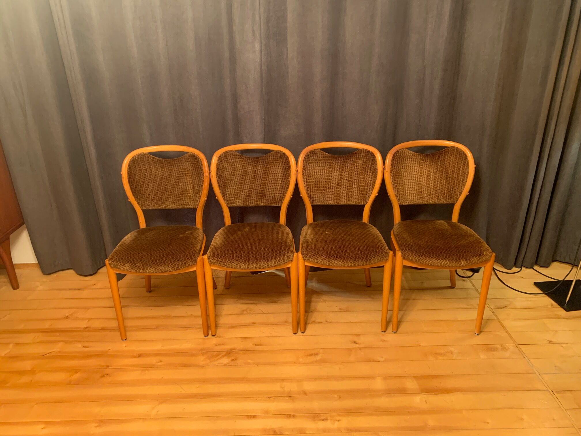A set of four Spahn Stadtlohn chairs Germany 1970s