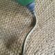 Enamelled sheet metal wall light