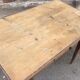 Table de ferme vintage 1920 en sapin