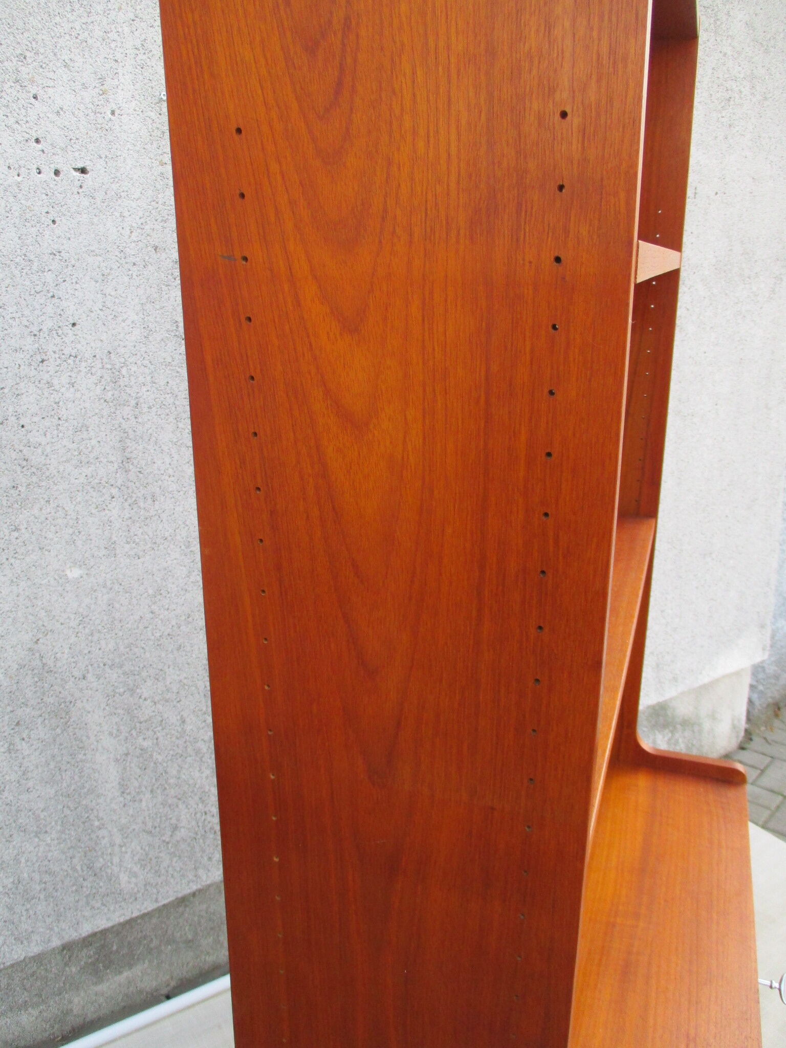 Wooden bookcase, 1960s, set of 2