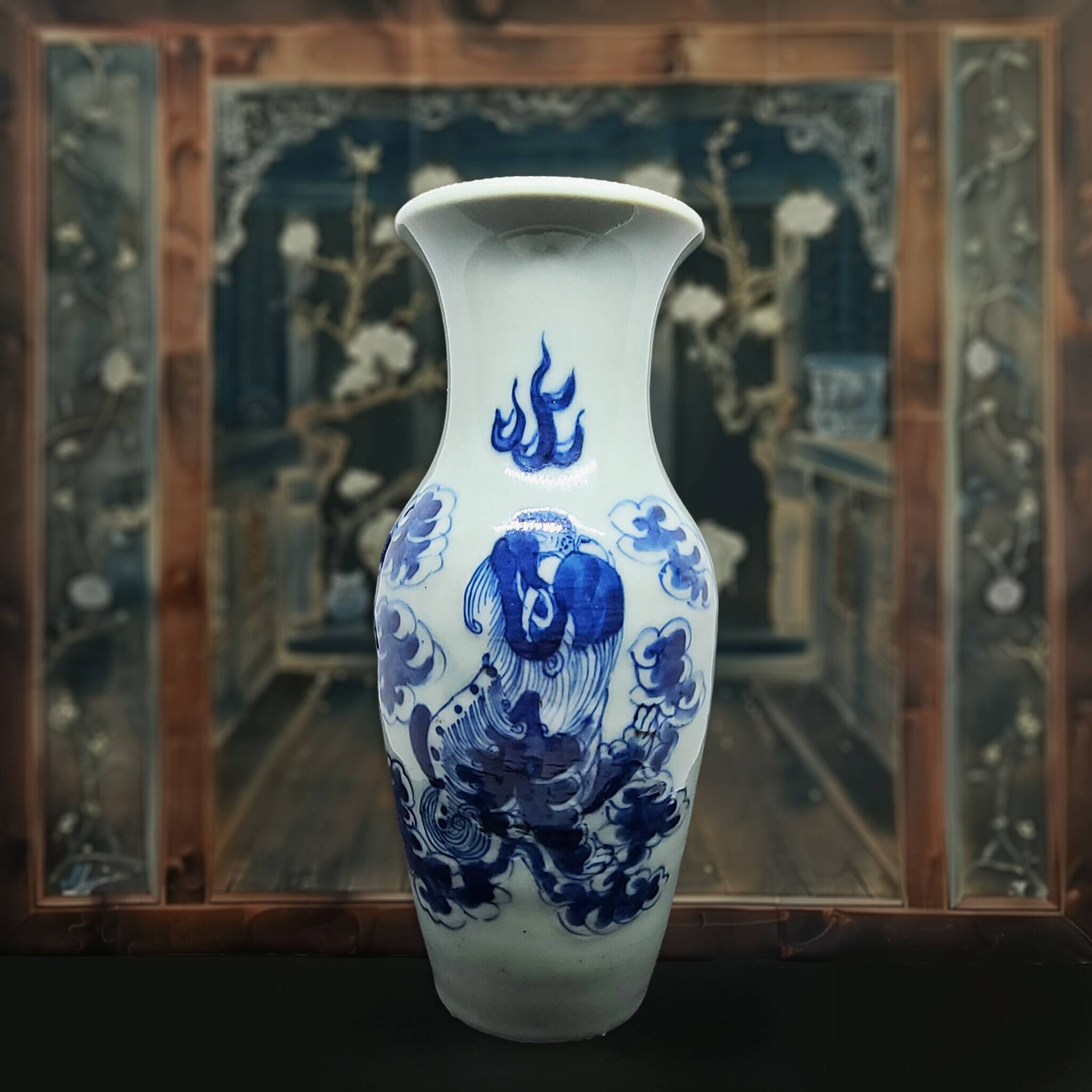 19th Century Chinese Baluster Vase