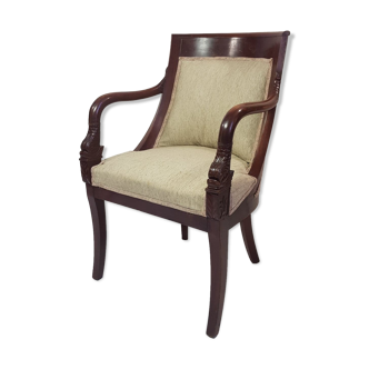 Gondola armchair empire dolphin acctoirs