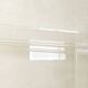 Commode minimaliste des années 1980, en verre acrylique, pièce unique.