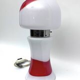 Space age Murano glass table lamp by Mazzega. Italy 1970s