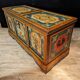 Tyrolean Wedding Chest Painted and Dated 1855