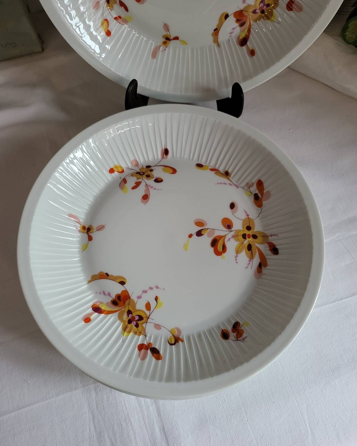 5 Haviland France Limoges Porcelain Soup Plates