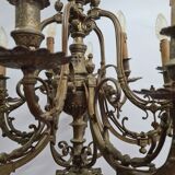 Bronze chandelier